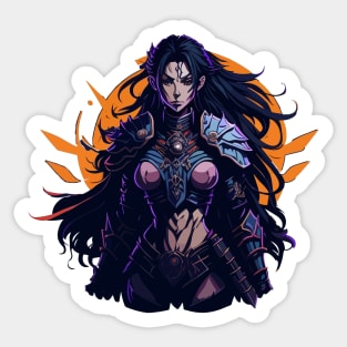 Human Paladin Sticker